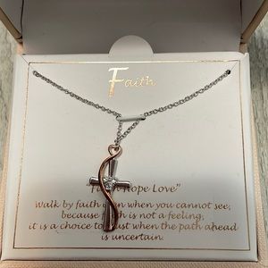 Cross Necklace 18 in.